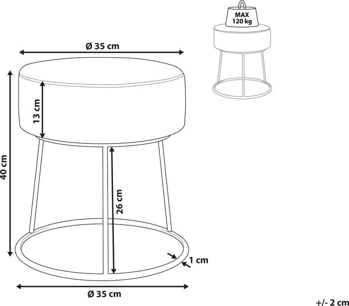Image du produit Beliani Delco