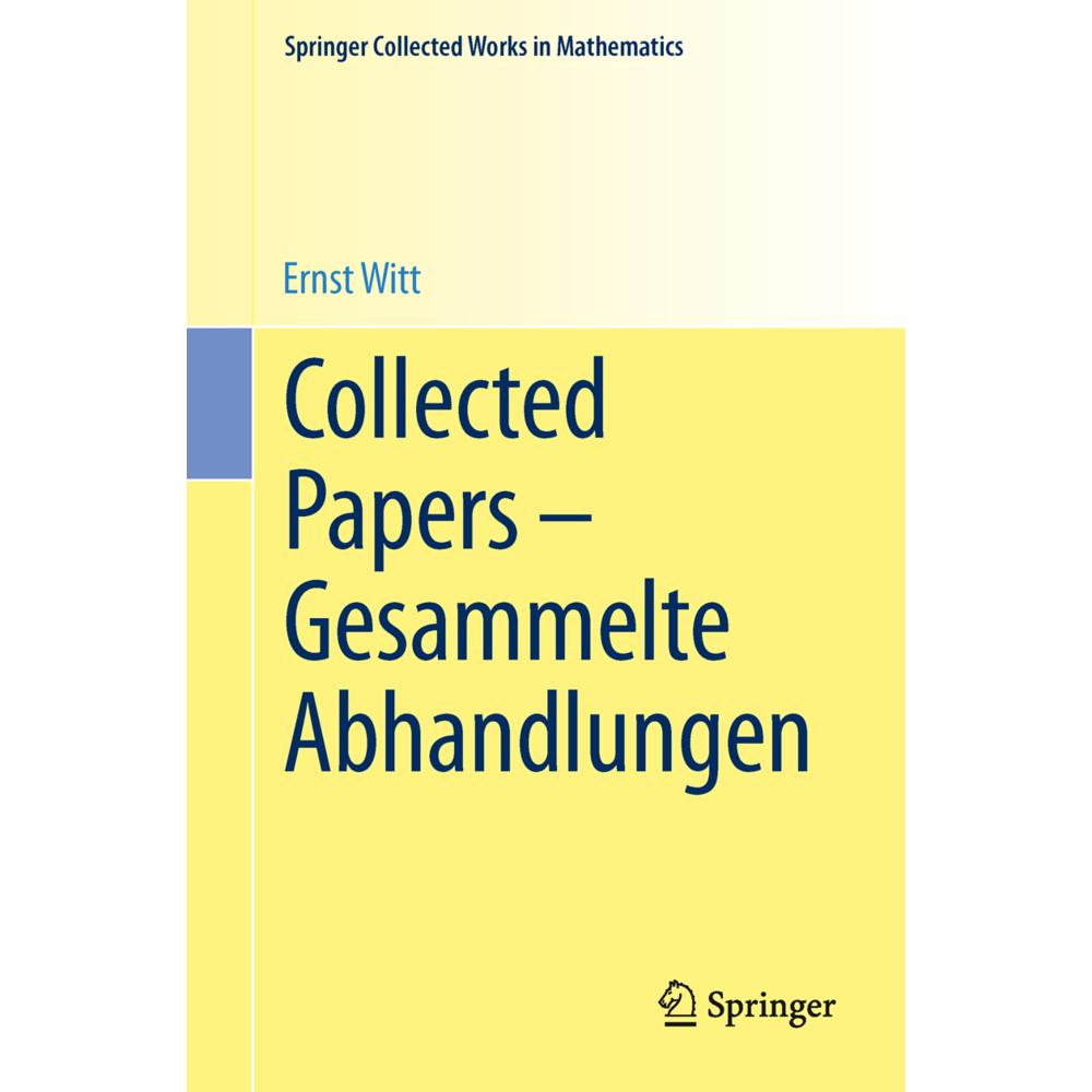 Collected Papers - Gesammelte Abhandlungen, Fachbücher