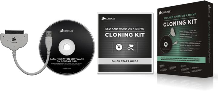 Immagine prodotto Corsair Kit di clonazione per SSD e HDD SATA - USB 3.0