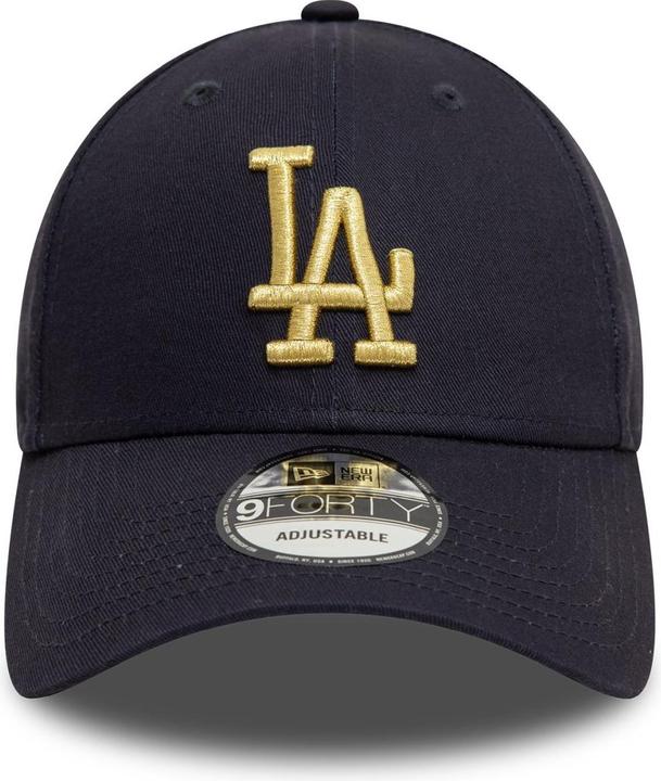 Produktbild New Era 9Forty Strapback Cap - Los Angeles Dodgers navy gold