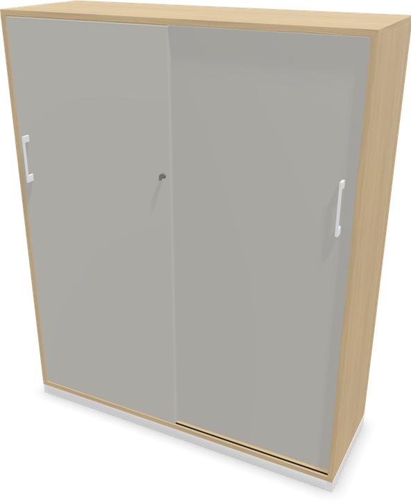 Actual product image Narbutas Choice sliding door cabinet (120 x 40 x 146.5 cm)
