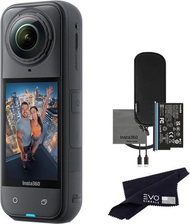 Actual product image Insta360 X5 Standard Bundle (30p, Bluetooth, Wi-Fi)