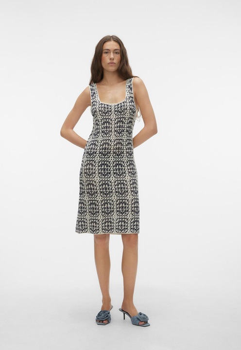 Produktbild Vero Moda VMMYKONOS Kurzes Kleid Strickkleid (M)