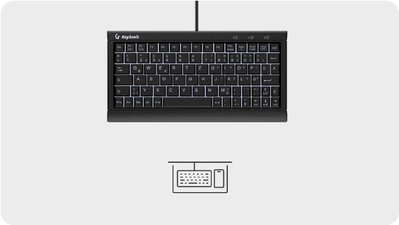 Produktbild KeySonic KSK-3011ELC (DE) (DE, Kabelgebunden)