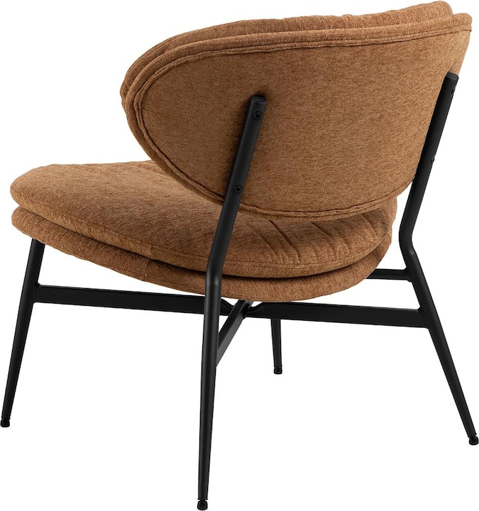 Produktbild AC Design Burma Loungesessel Apia Stoff beige 453, Basis