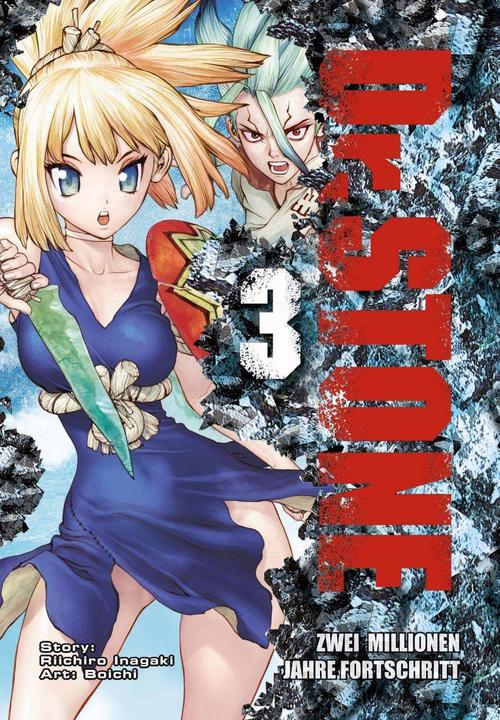 Actual product image Dr. Stone 3 (German, Boichi, 2019)