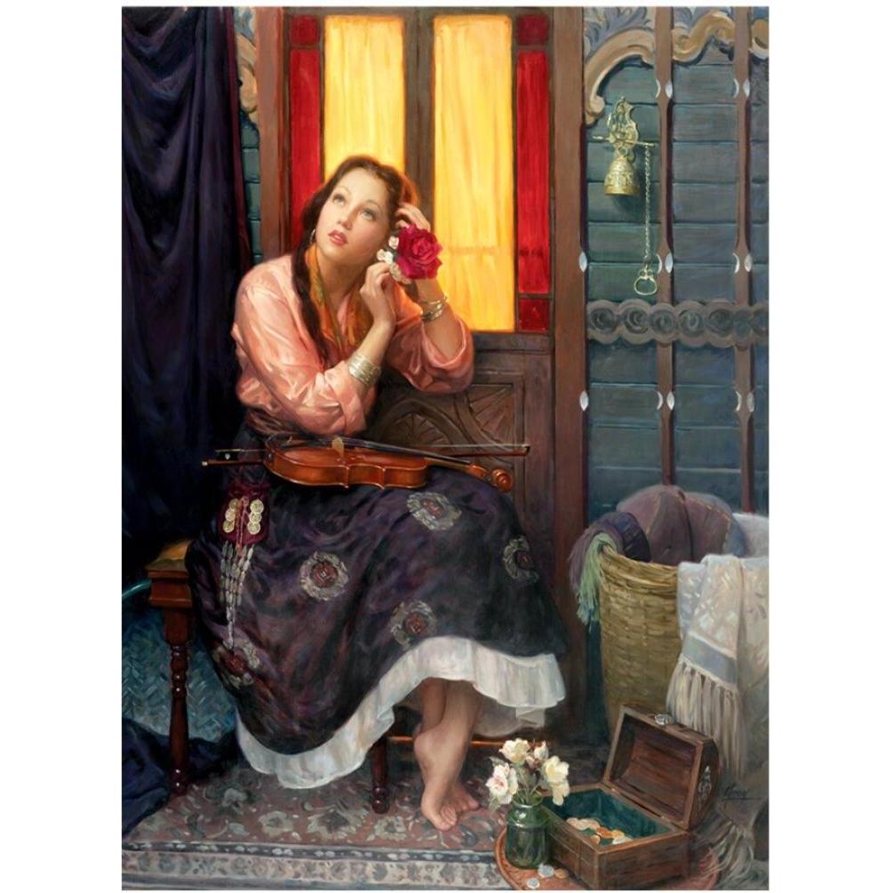 Thumbnail - Anatolian 1072 puzzle 1000 pcs. The Crimson Rose by Alan Murray (1000 Teile)