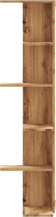 Immagine prodotto VidaXL Scaffale a muro ad angolo (36,5 x 36,5 x 140 cm)