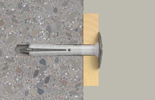 Actual product image Fischer Nail anchor N 6x60/30 S D A2 (50 pcs.)