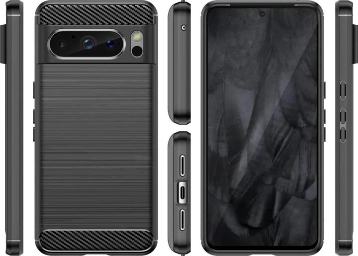 Actual product image Screenguard Carbon Brushed Soft TPU (Google Pixel 8 Pro)
