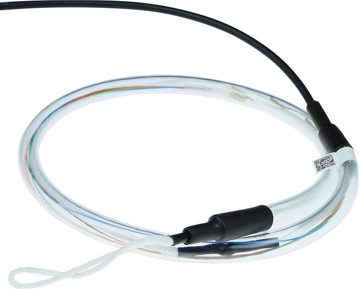 Immagine prodotto 250 metri di cavo multimodale 50/125 OM3 per interni/esterni 12 fibre con connettori LC (CAT8.2, 250 m)