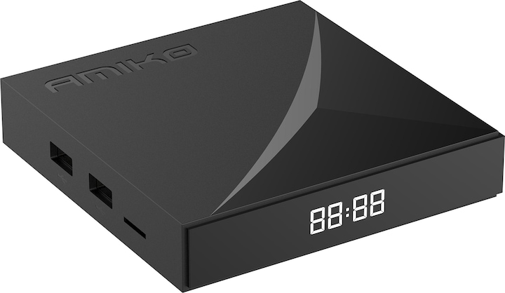 Amiko A11 Gold 4K Android OTT Media Streamer (32 GB, Android 11)