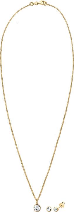 Produktbild Elli SolitÃ¤r-Kette, SolitÃ¤r-Ohrring (925 Sterling Silber)