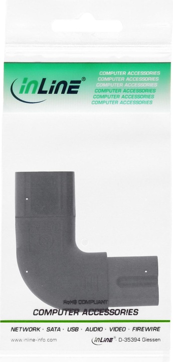 Actual product image InLine Mains adapter IEC 60320 C8 / C7