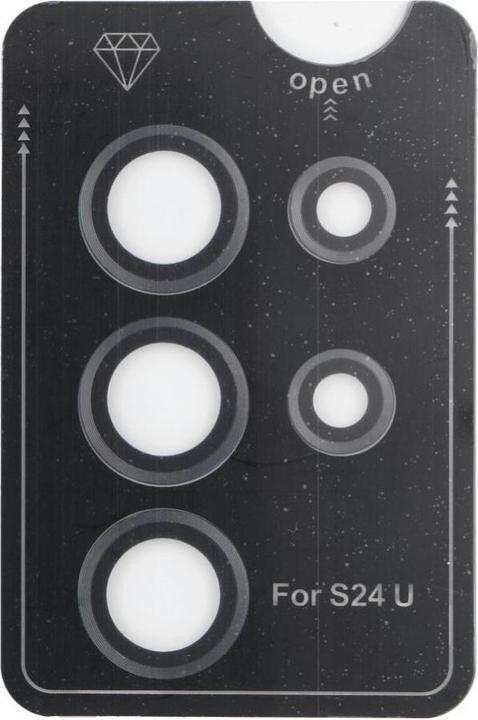 Produktbild OEM Protective glass Camera PROTECTOR 9H for SAMSUNG S24 ULTRA balck (1 Stück, Samsung Galaxy S24 Ultra)