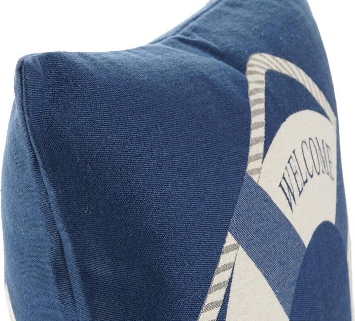 Produktbild Esprit Kissen Home Blau Weiss 45 x 10 x 45 cm (2 Stück) (45 x 10 x 45 cm)