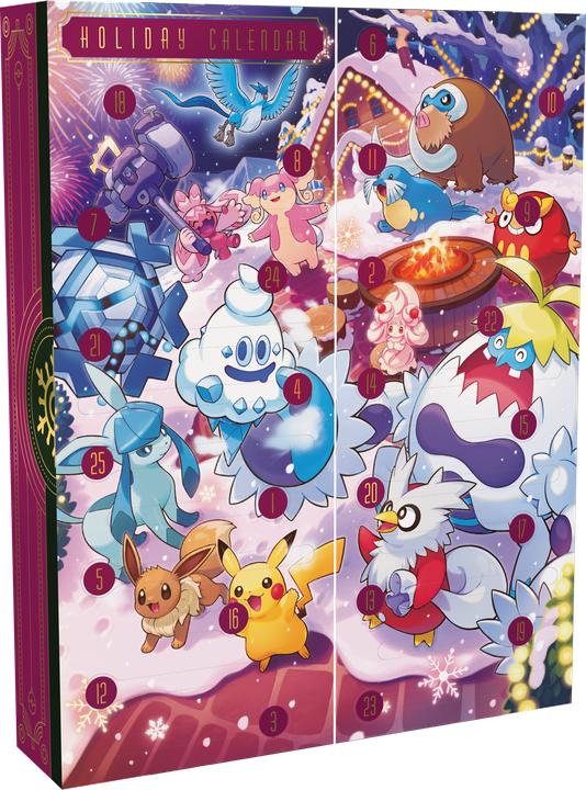 Image du produit Pokémon Holiday Calendar 2025 (Anglais, Coffret & Collection)