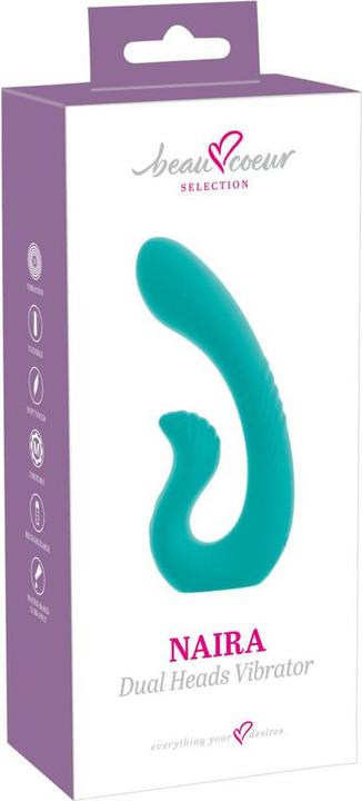 Actual product image Beau Coeur NAIRA Dual Heads Vibrator