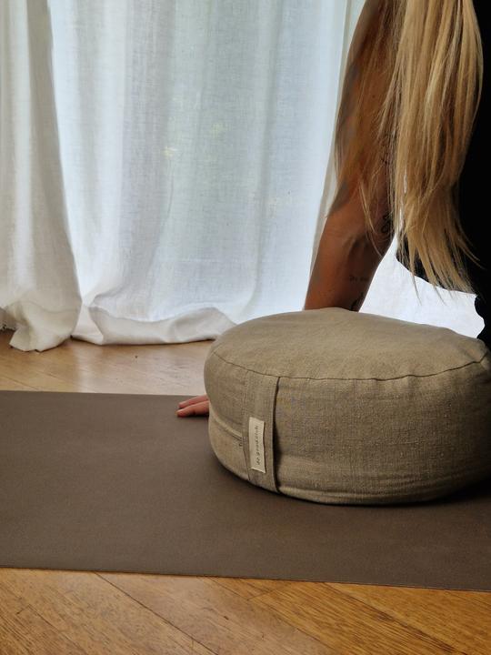 Immagine prodotto Do good club Meditation Cushion Linen Round (15 cm)