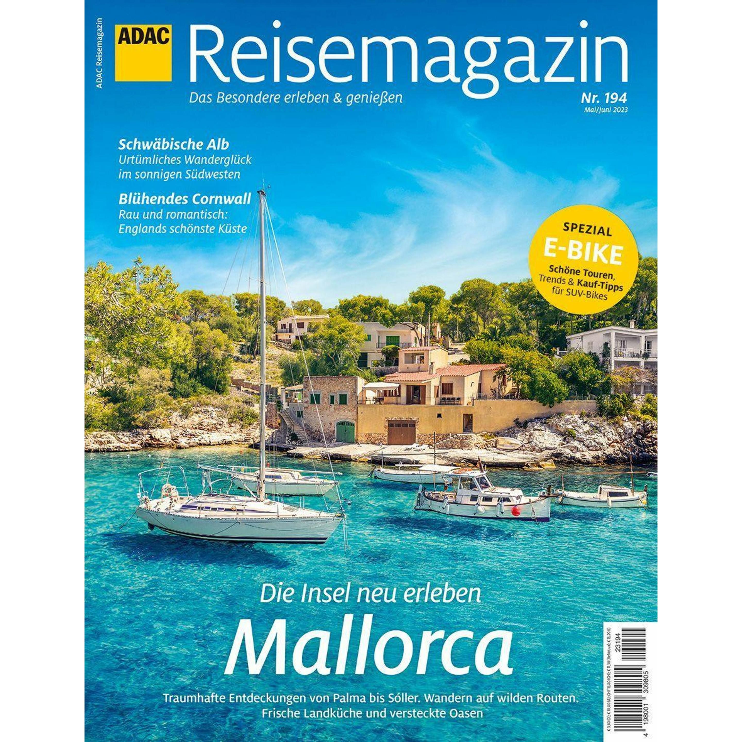 Reisemagazin mit Titelthema Mallorca, Zeitschriften Abo