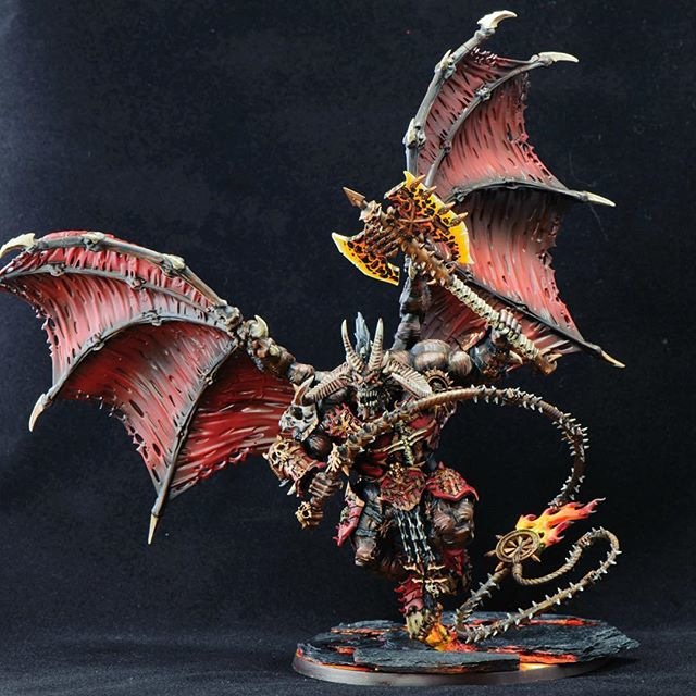 Actual product image Games Workshop Daemons Of Khorne Bloodthirster (Plastic)