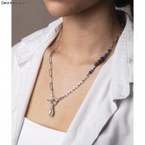 Immagine prodotto Rayher Halbedelsteinperlen Blauquarz 40 Stk.