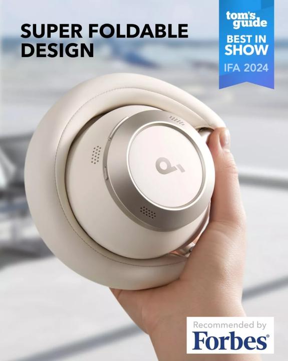 Produktbild soundcore Space One Pro (ANC, 40 h, Kabelgebunden, Kabellos)