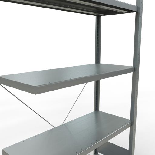 Actual product image Schulte Lagertechnik MULTIplus250 boltless bay system with cross brace