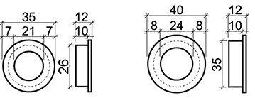 Produktbild Werkstarck Muschelgriffe