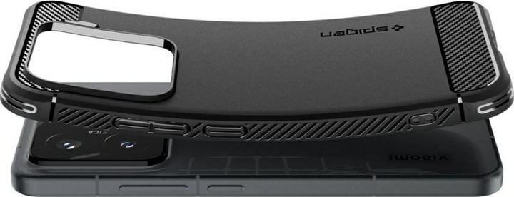 Actual product image Spigen Xiaomi 15 Case Rugged Armor Matte Black (Xiaomi Redmi Note 15)