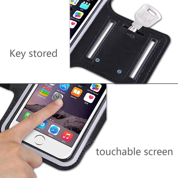 Actual product image CoverKingz Sportarmband für Apple iPhone 12 Armband Fitness Jogging Arm Tasche Laufhülle