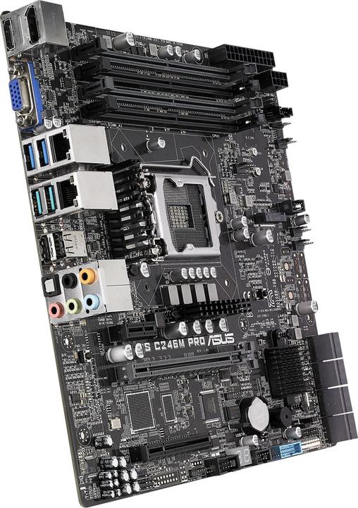 Image du produit ASUS C246M PRO (LGA 1151, Intel C246, mATX)