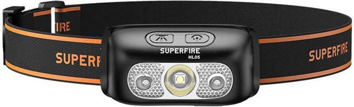 Superfire Headlamp HL05-E, 120lm, USB (120 lm)