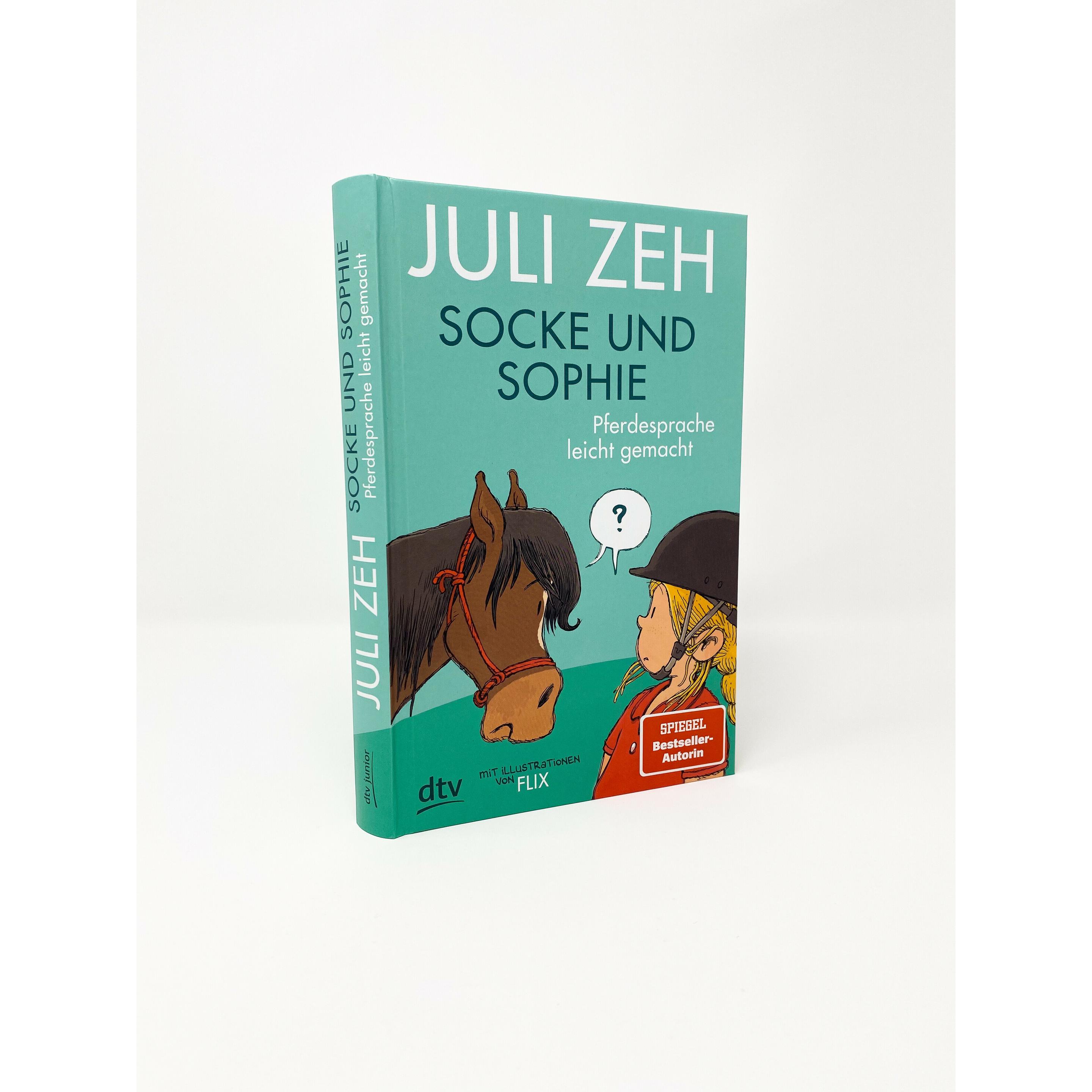 Thumbnail - Socke und Sophie – Pferdesprache leicht gemacht, Kinderbücher von Flix, Juli Zeh