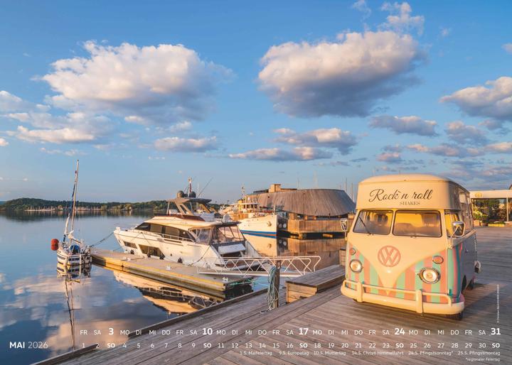 Produktbild Volkswagen Bulli Kalender 2026