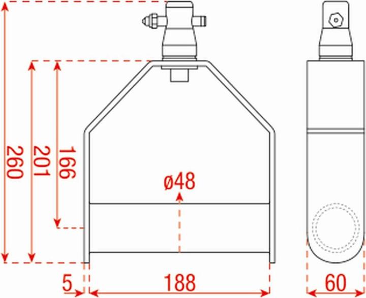 Produktbild Showtec Single Downrigger