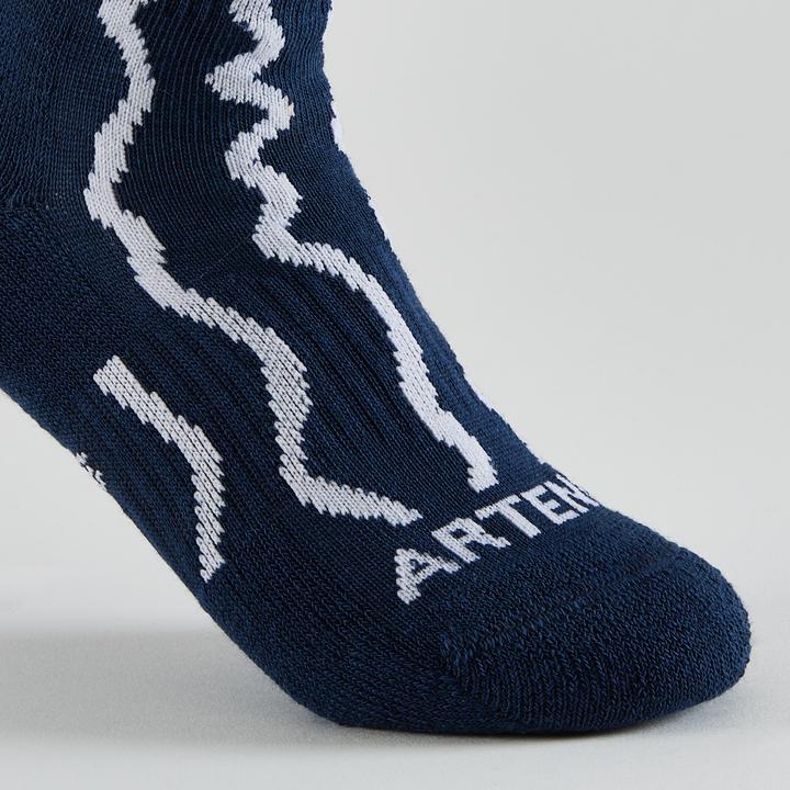 Produktbild Artengo Kinder Tennissocken High 4er-Pack - RS 300 weiss/marineblau (4er Pack, 27 - 30)