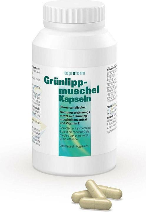 Actual product image Alpinamed Green-lipped mussel (120 Piece, Capsules, 100 g)