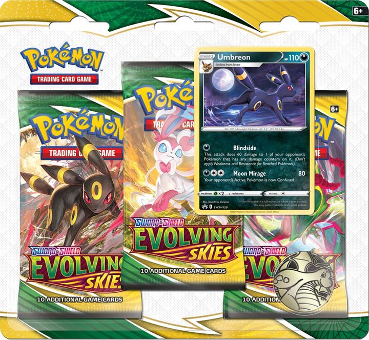 Produktbild Pokémon Sword & Shield Evolving Skies Umbreon Collection Blister - EN (Englisch)