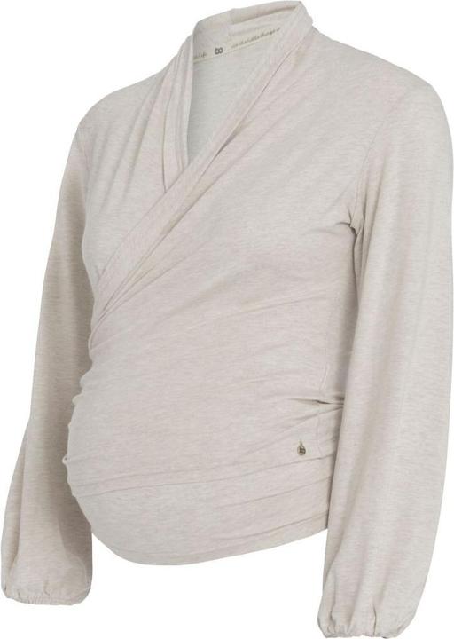 Actual product image Baby's only Babys Only maternity wrap top Glow, ecru (S)
