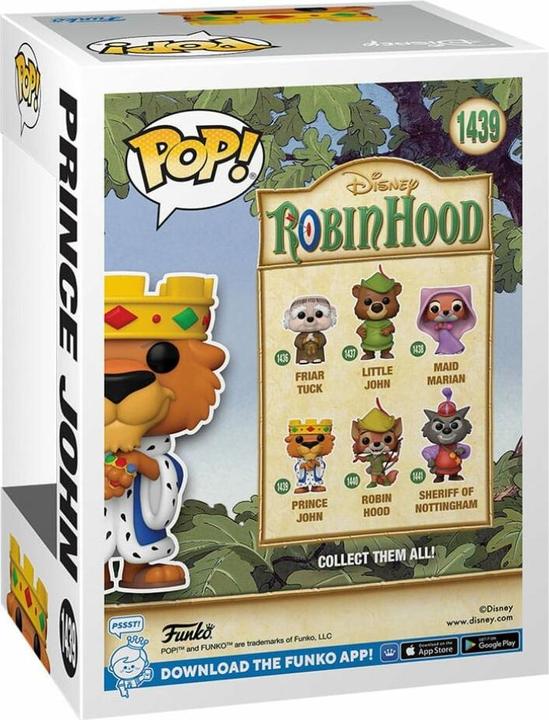 Produktbild Funko Robin Hood - 1439 - Prince John Disney