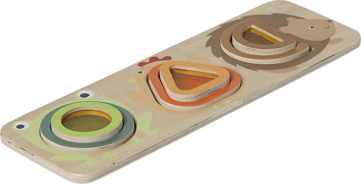 Immagine prodotto Vertbaudet Lavagna per bambini con figure di animali in legno FSC