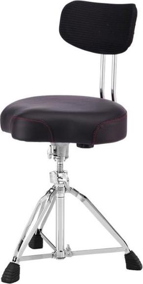 Produktbild Pearl D-3500BR Schlagzeug-Hocker mit Lehne mitSticks (Drummersitz)