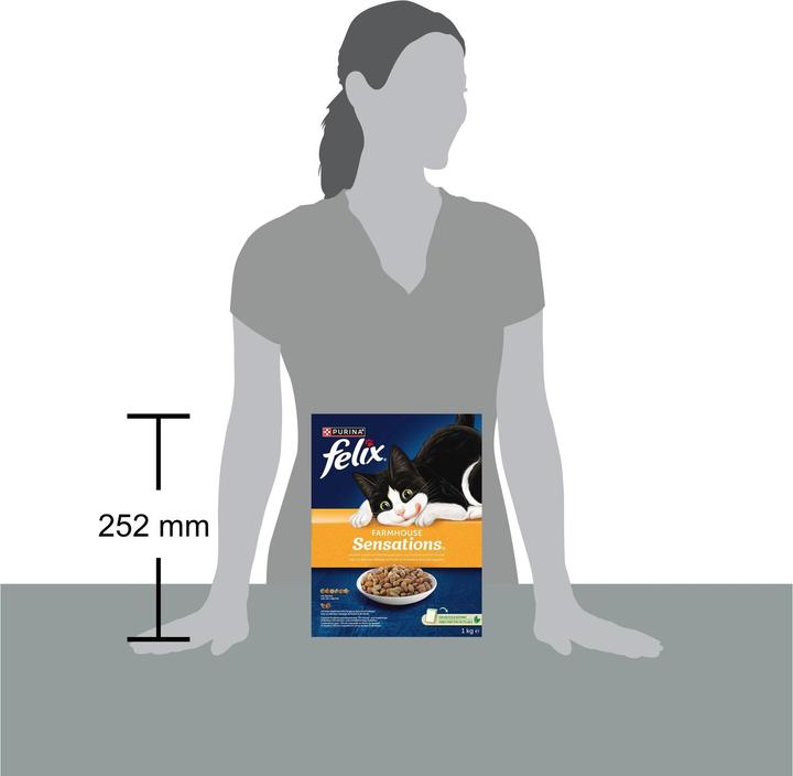 Produktbild Felix Meaty Sensations (Adult, 1 Stk., 1000 g)