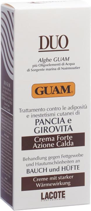 Actual product image Guam DUO abdomen and hips with strong warming effect (Body cream, 150 ml)