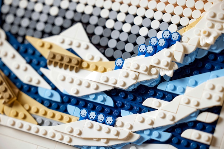 Produktbild LEGO Hokusai – Grosse Welle (31208, LEGO Art)