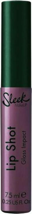 Actual product image Sleek MakeUP Lip Shot Gloss Impact - Dark Paradise 7.5 ml (Dark Paradise)