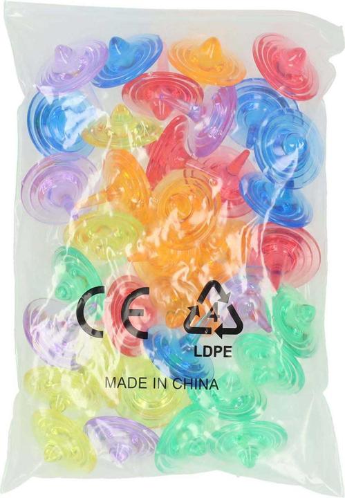 Immagine prodotto Farbige transparente Kreisel - 26 Stk.