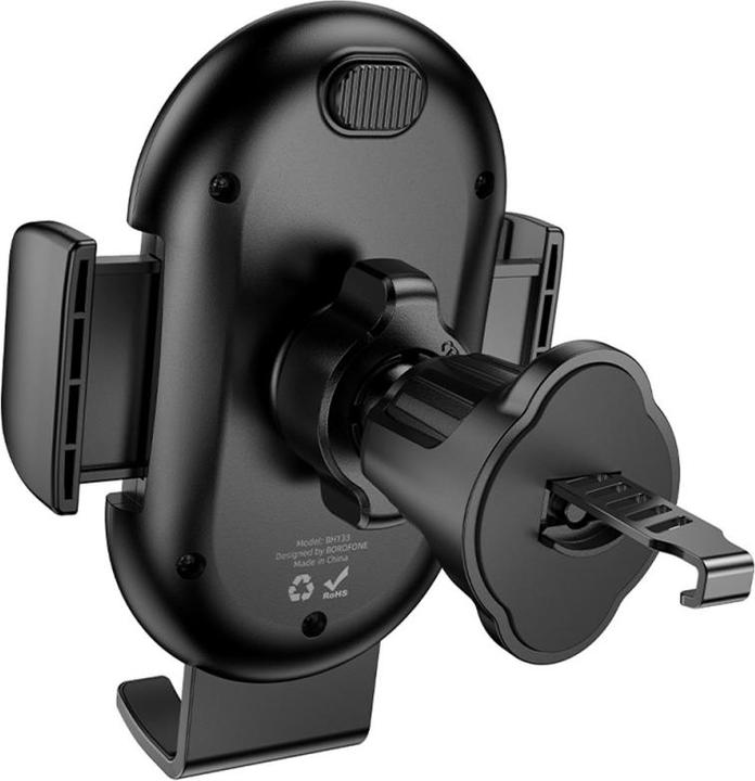 Actual product image Borofone - Car Holder (BH133) - for Air Vent, 360° Adjust, ABS Silicone, 4.7–7" - Black