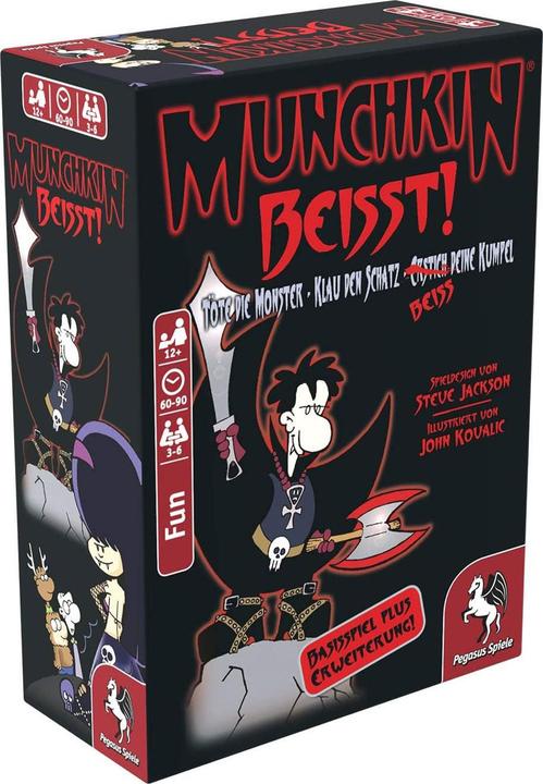Image du produit Pegasus Munchkin mord! 1+2 (Allemand, 3 - 6 Joueur)